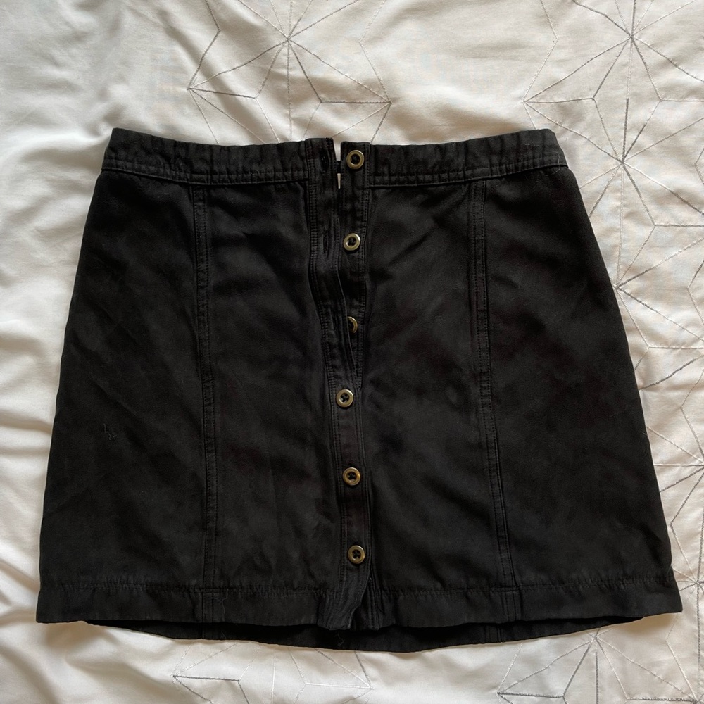 Hollister velvet skirt